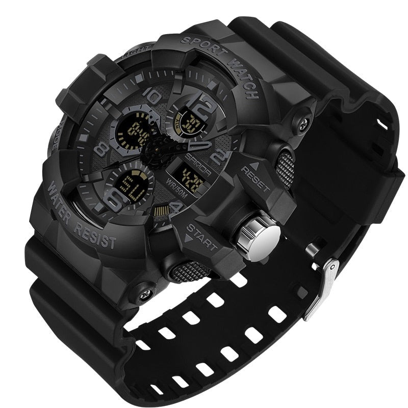 Brehn | Robuste Militär Wasserfeste Digitale Uhr