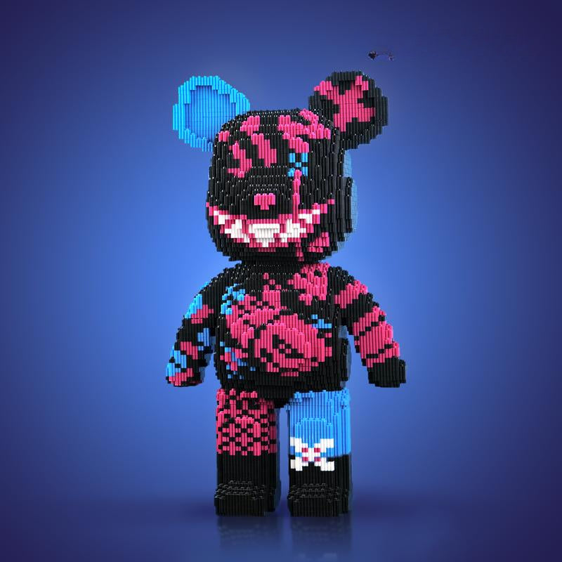 Brehn | DIY Pixel Art Block Bärenfiguren – Kreatives Bauen & Sammlerausstellung