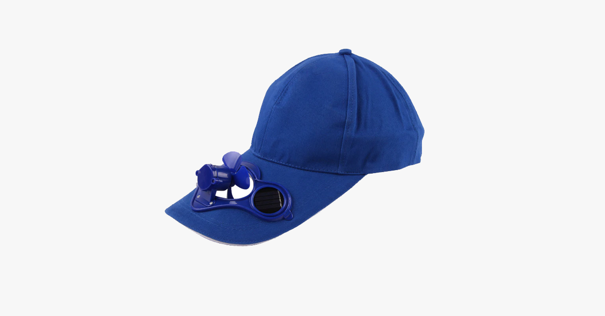 Solar Powered Cooling Fan Hat | Brehn