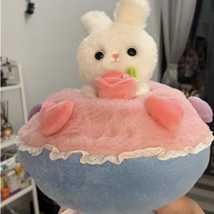 VIvolux | Süße Bunny Liebe Zuneigung Plüschstrauß