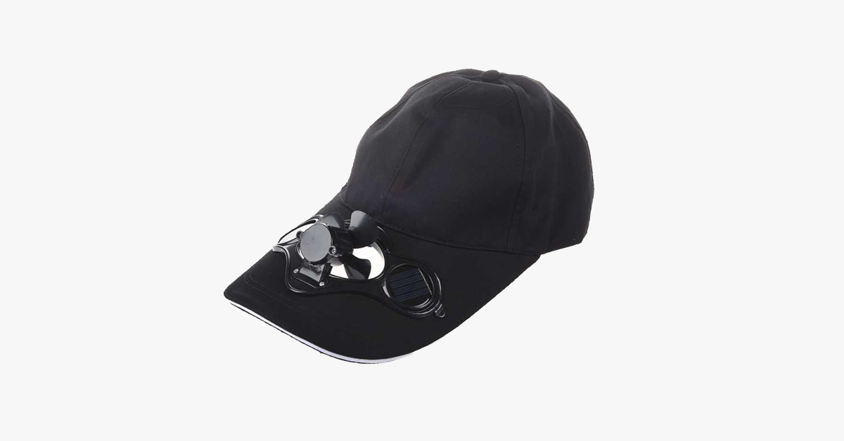 Solar Powered Cooling Fan Hat | Brehn