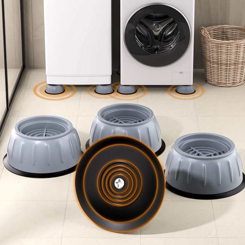 Anti-Vibrations-Waschmaschinenfüße – Weniger Lärm, Mehr Stabilität | Brehn