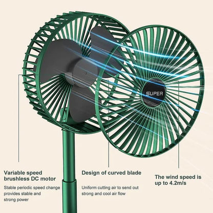 Zusammenklappbarer tragbarer Ventilator - CoolWave | Brehn