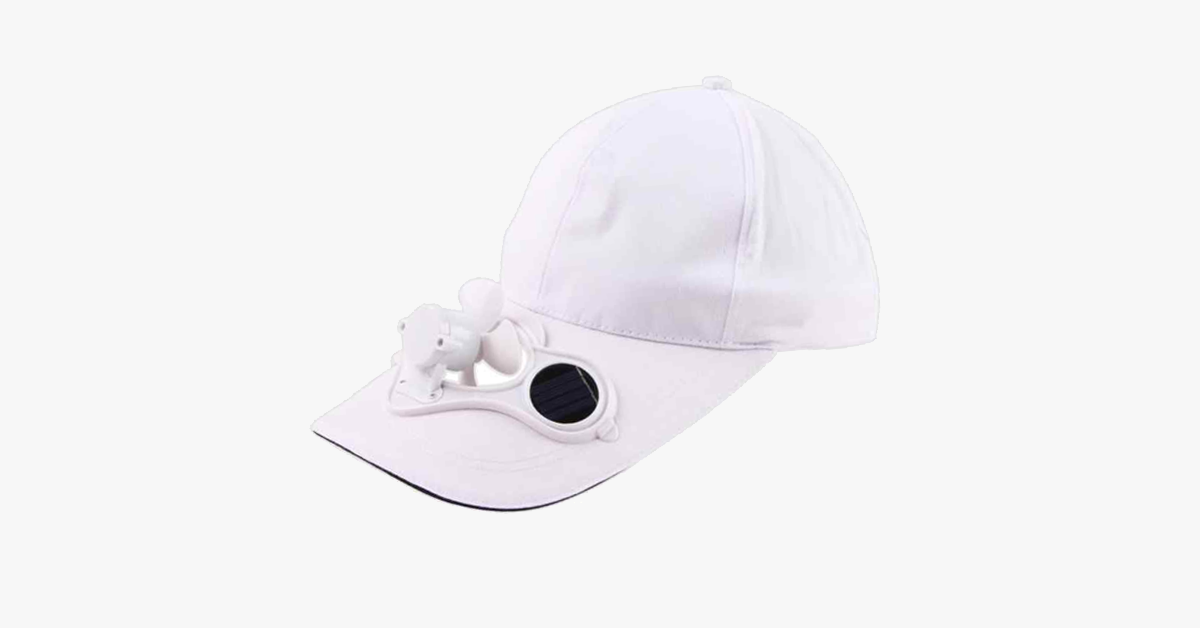 Solar Powered Cooling Fan Hat | Brehn