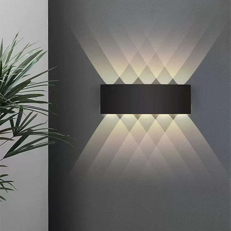 Outdoor wasserdichte Aluminium LED Wandleuchte