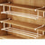 Unter-Regal-Ablage ohne Bohren – verstellbar 30–50 cm | Brehn