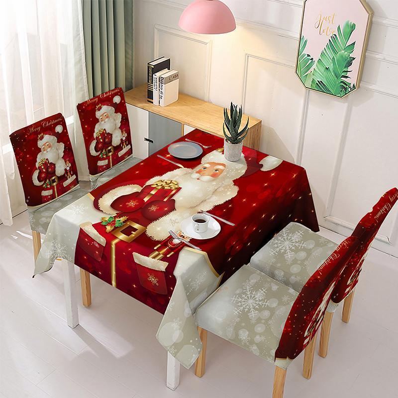Brehn | Weihnachtsdekoration Tischdecke Stuhlhülle