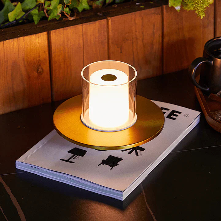 Brehn | GlowLuxe Lampe – Stilvolle LED Tischlampe für Ambientebeleuchtung