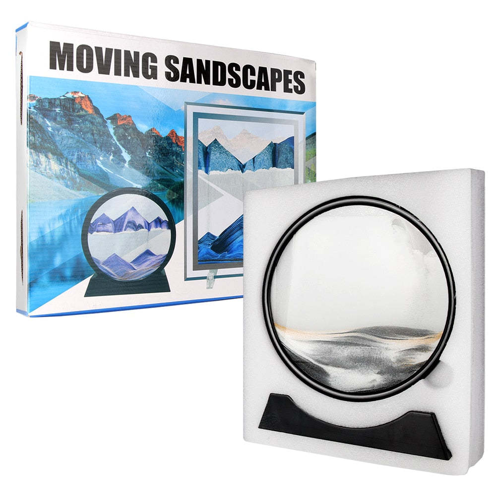 3D-Landschaft der Tiefsee-Stundenglas | Brehn