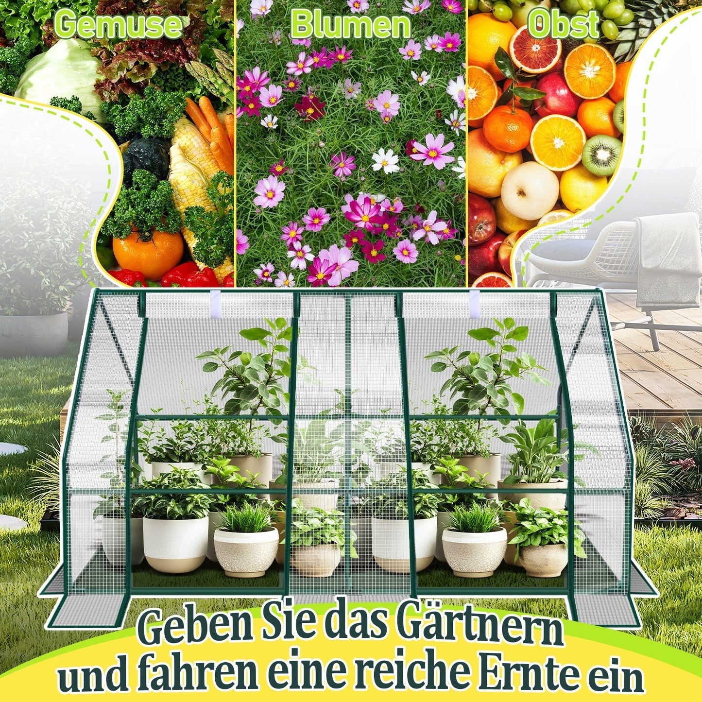 Gewächshaus Tomatengewächshaus Treibhaus | Brehn
