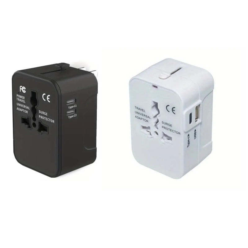 Universeller Reiseadapter mit dualen USB-Anschlüssen | Brehn
