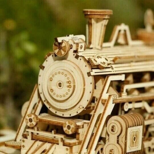 Super Holz-Mechanik-Modellpuzzle-Set