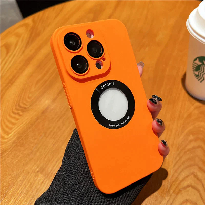 Brehn | Modische Magnetische Ladehülle für iPhone
