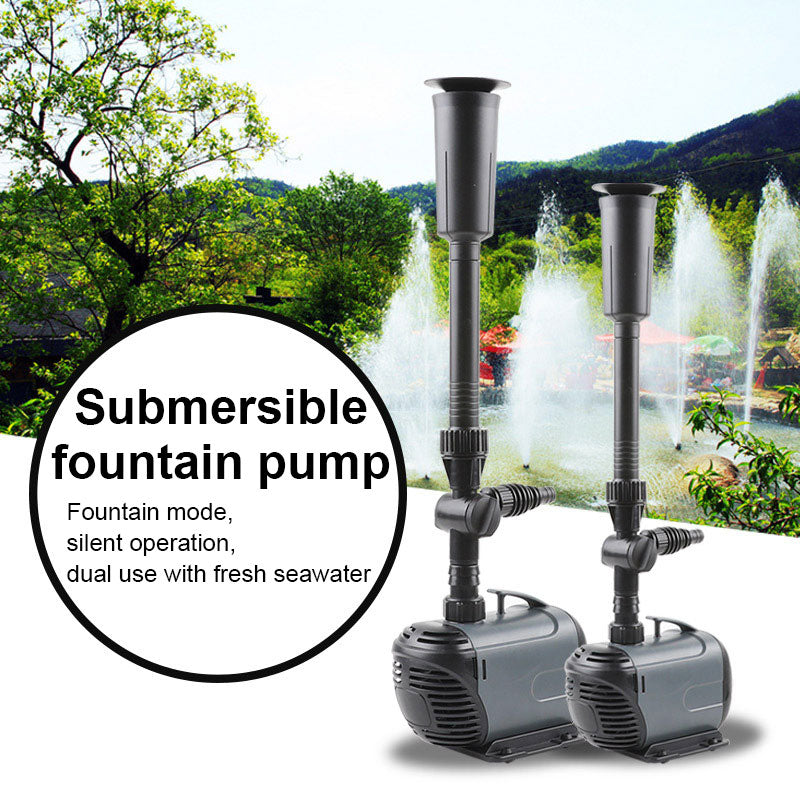 AquaStroom Springbrunnenpumpe – Einstellbare Wasserpumpe für Teiche und Gartendekoration | Brehn