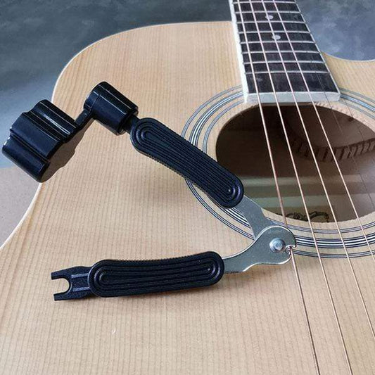 3-in-1-Tool zum Wechseln der Gitarrensaiten | Brehn