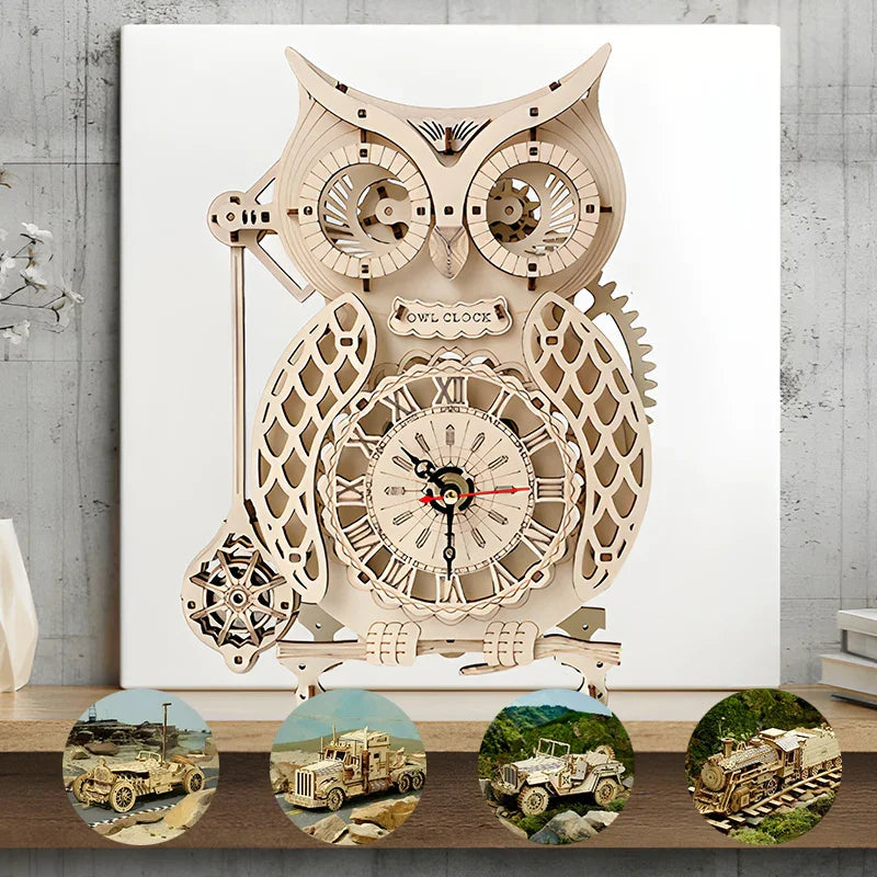 Super Holzmechanisches Modell Puzzle Set | Brehn