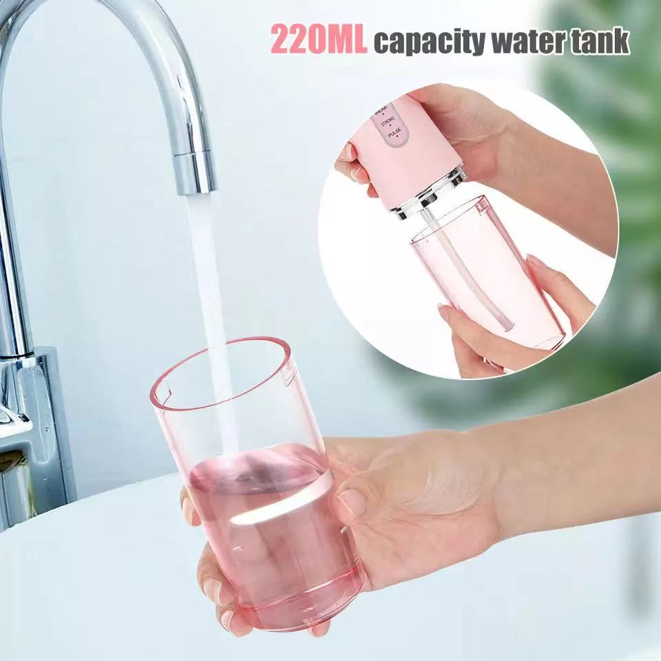 Brehn | Wasserdichter Irrigator Dentalreiniger, kabelloser & wiederaufladbarer Wasserzahnseide