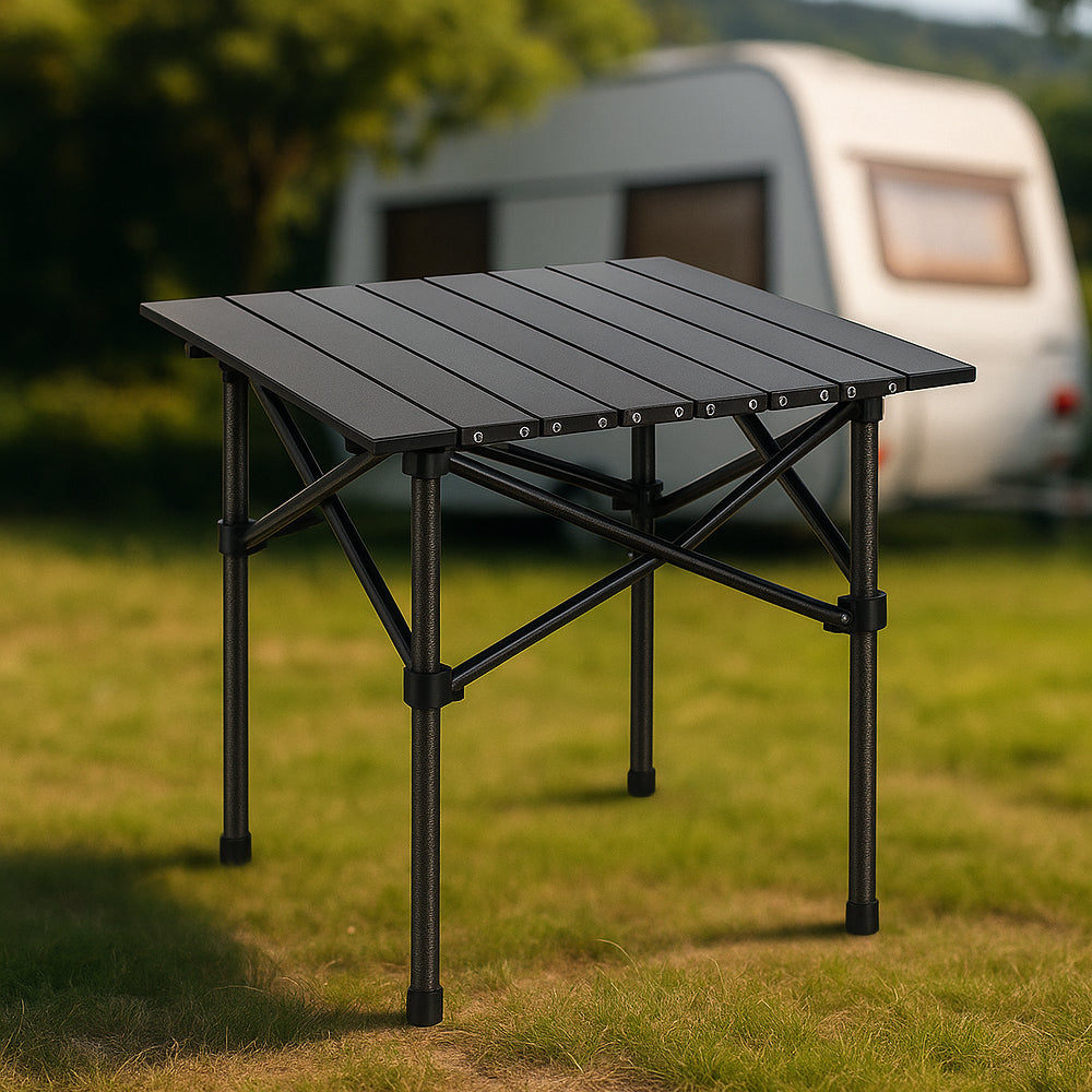 Klappbarer Campingtisch aus Kohlenstoffstahl | Brehn
