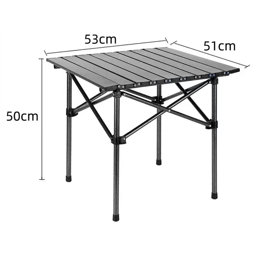 Klappbarer Campingtisch aus Kohlenstoffstahl | Brehn