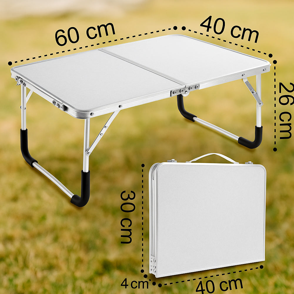 Klappbarer leichter Campingtisch aus Aluminium | Brehn