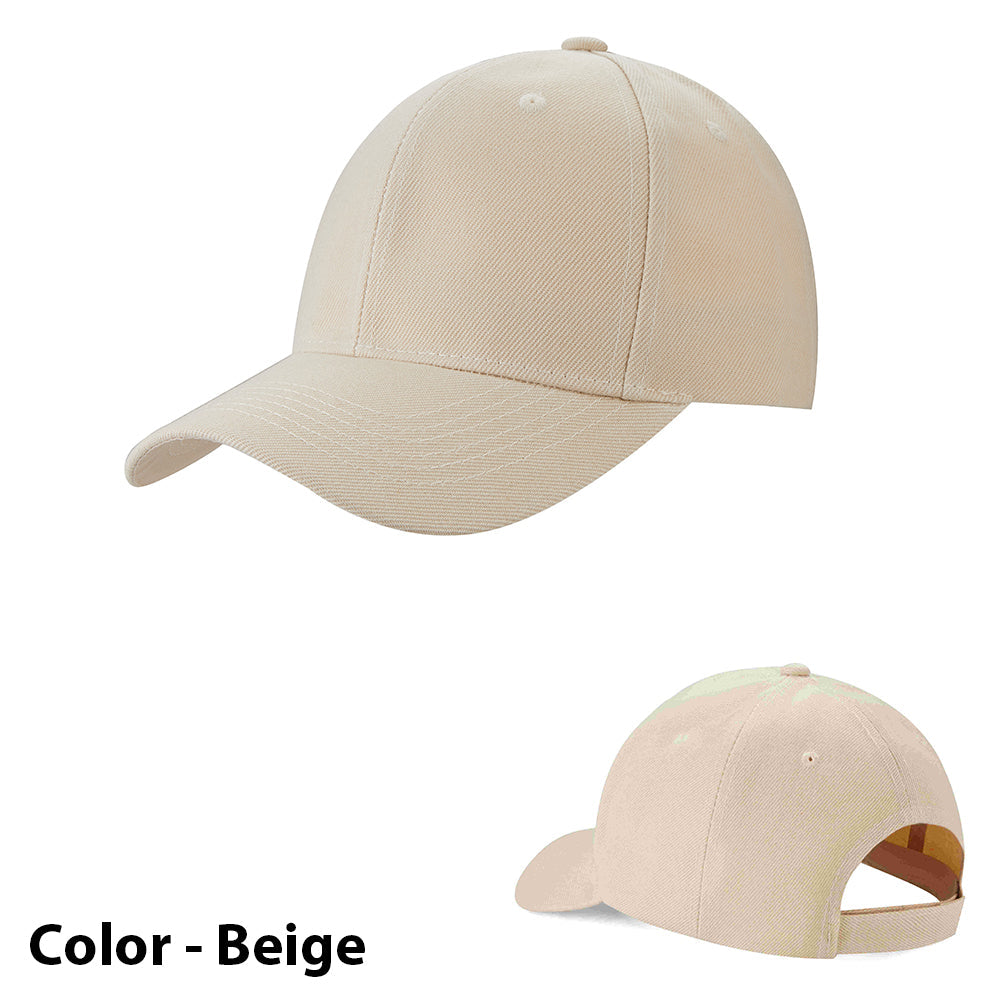 Baseballkappe einfarbig - in vielen Farben! | Brehn