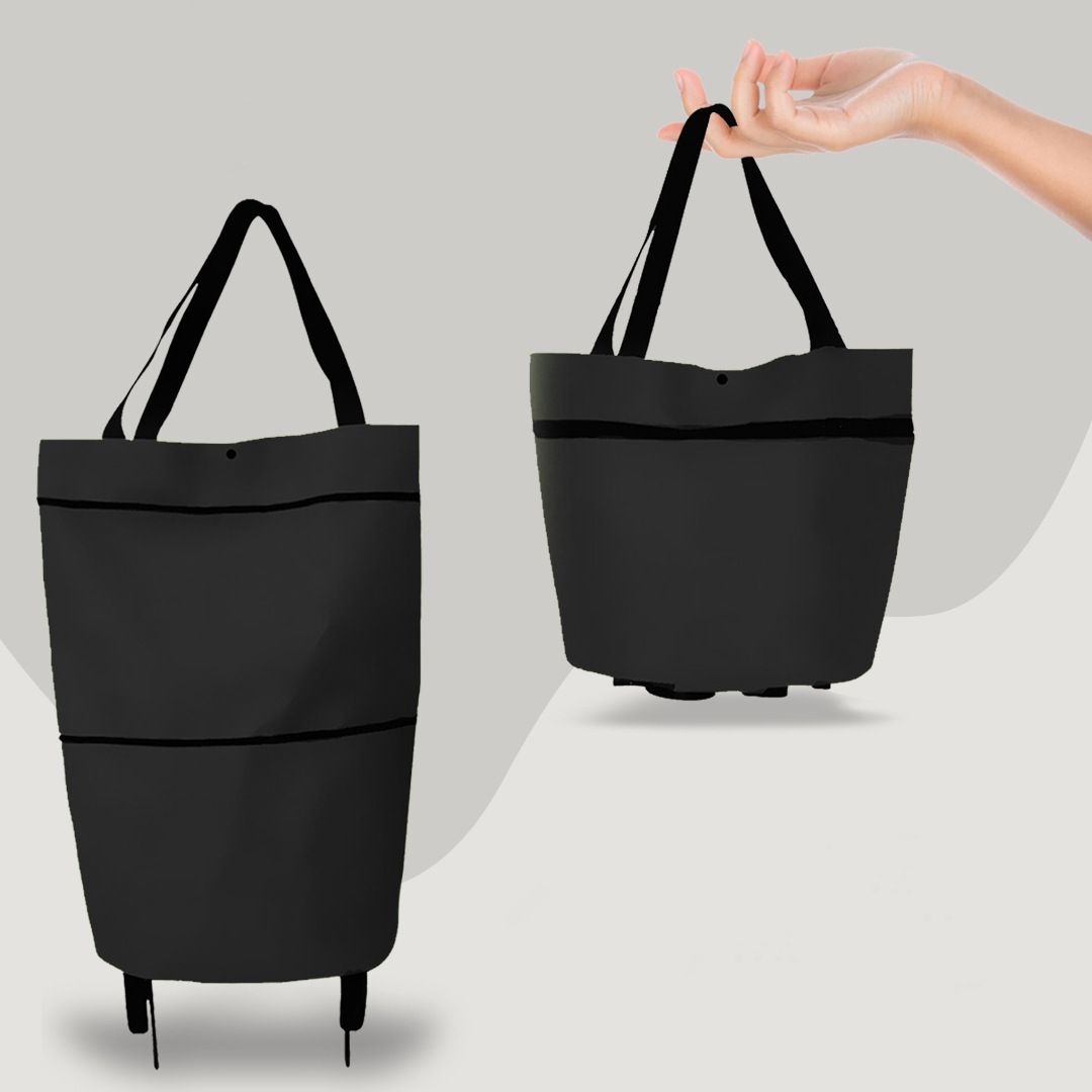 CarryFlex – 2-in-1-Einkaufstasche mit Rollen