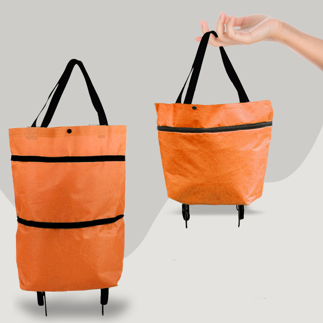 CarryFlex – 2-in-1-Einkaufstasche mit Rollen