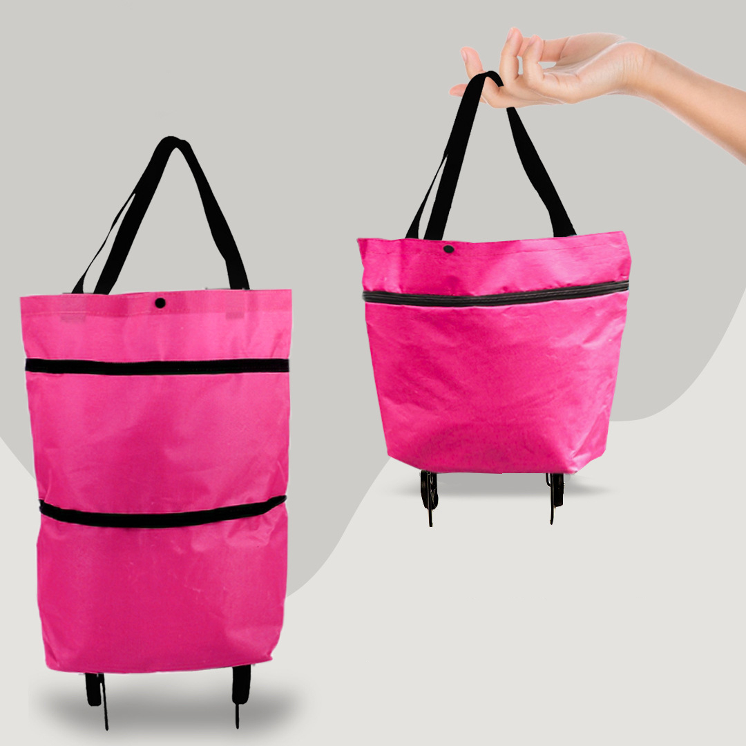 CarryFlex – 2-in-1-Einkaufstasche mit Rollen