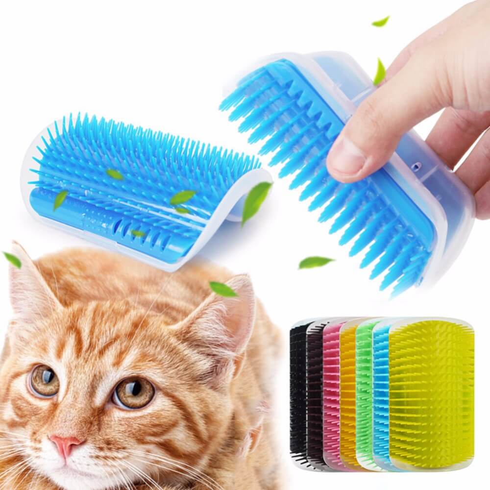 Selbstpflege Katzen Eckenbürste – FurRelaxer Brehn