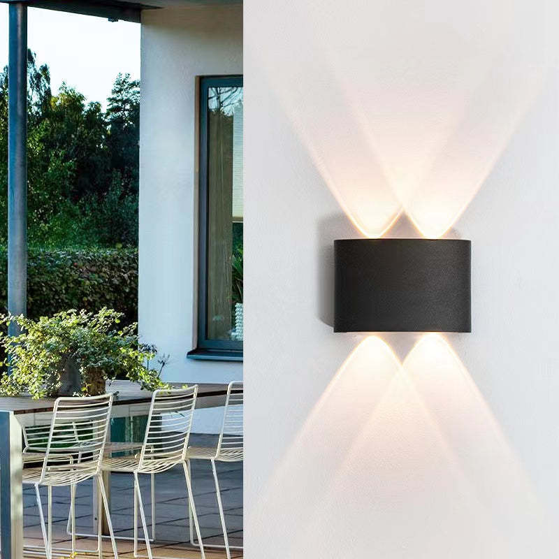 Outdoor wasserdichte Aluminium LED Wandleuchte