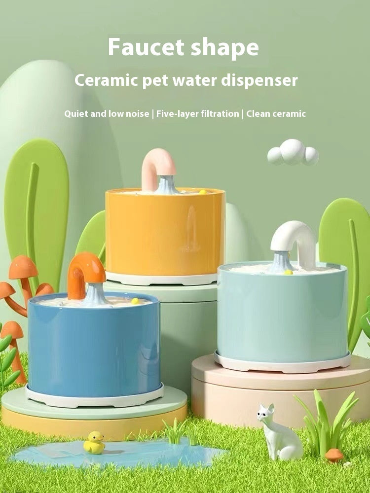 Automatischer keramischer Katzenwasserspender | Brehn