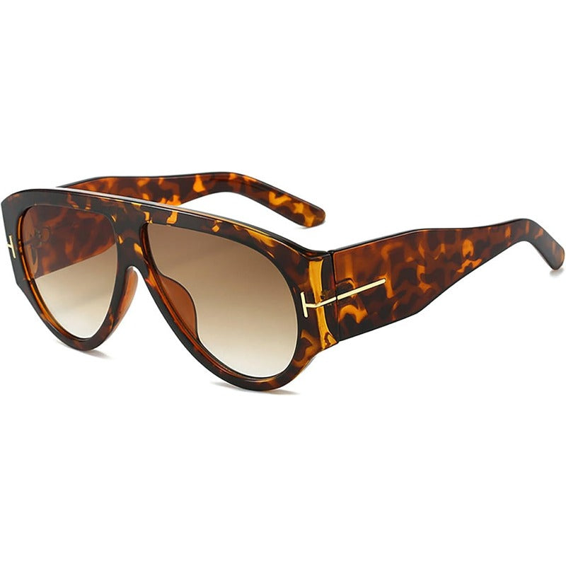 Oversized UV400 Flieger-Sonnenbrille Brehn