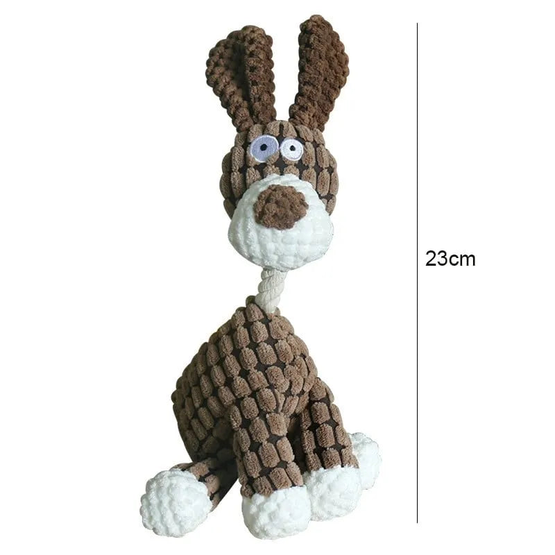 Quietschendes Plüschtier für Hunde