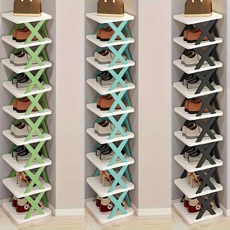 Schmales Schuhregal Turm | Brehn