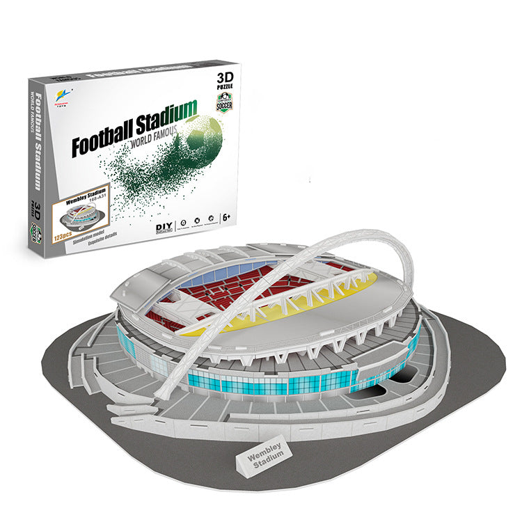 3D-Puzzle-Fußballstadion