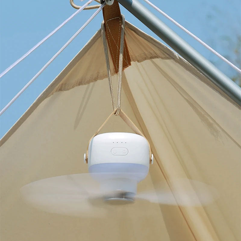 Airholm Hänge-Ventilator mit LED-Licht | Brehn