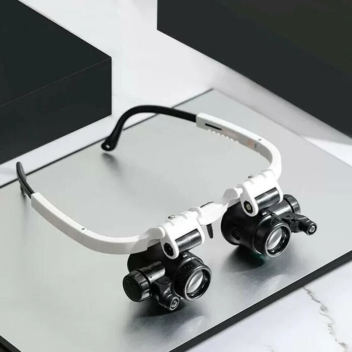 - LED Brille Lupe 8x 15x 23x