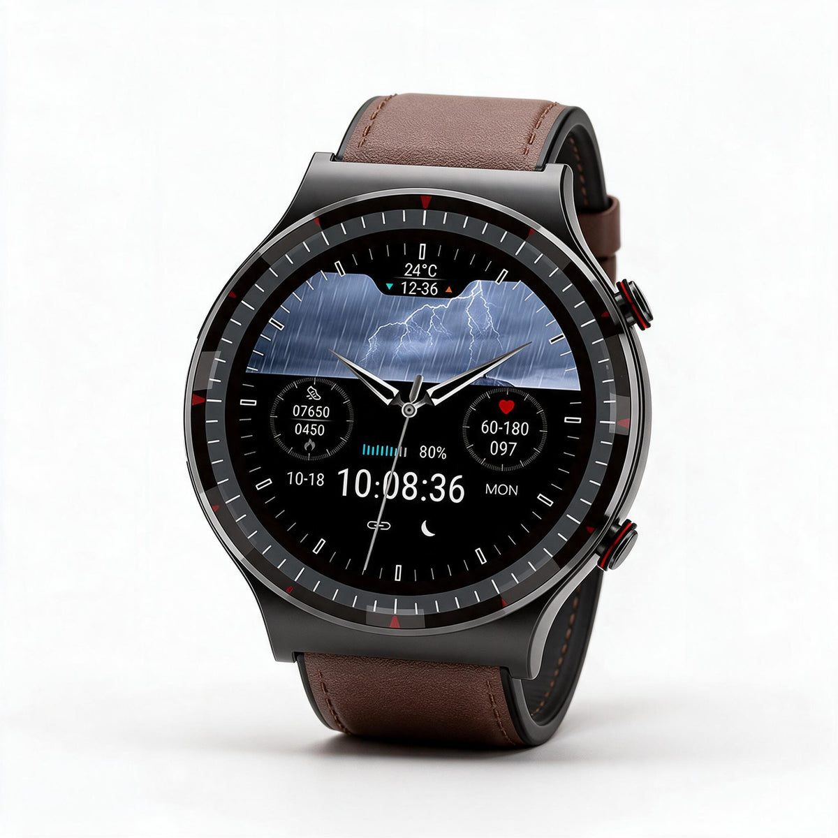 CFDA EKG Blut Sauerstoff Herzfrequenz Gesundheitsüberwachung Smart Watch