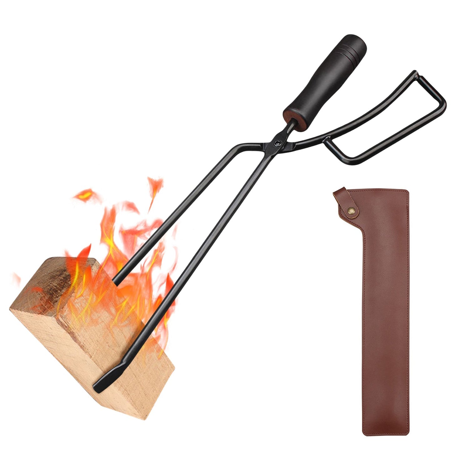 Charcoal Clip Tragbare Hitzebeständige BBQ Brennholz Zangen Kohlenklemme | Brehn