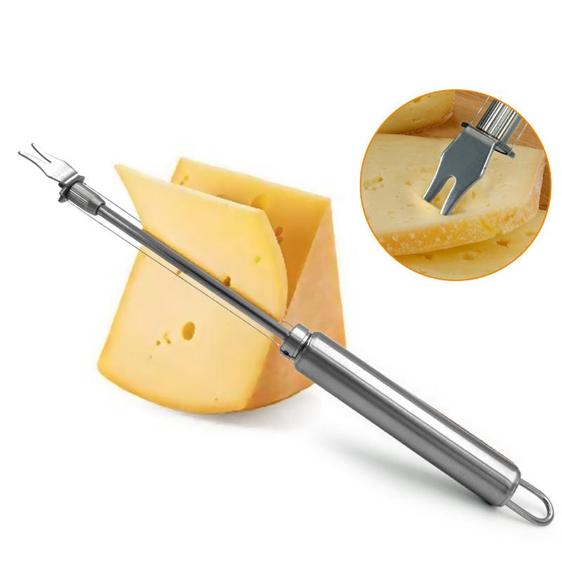 Käsebrett Doppel-Draht Käsemesser Verstellbarer Käse-Draht-Schneider | Brehn