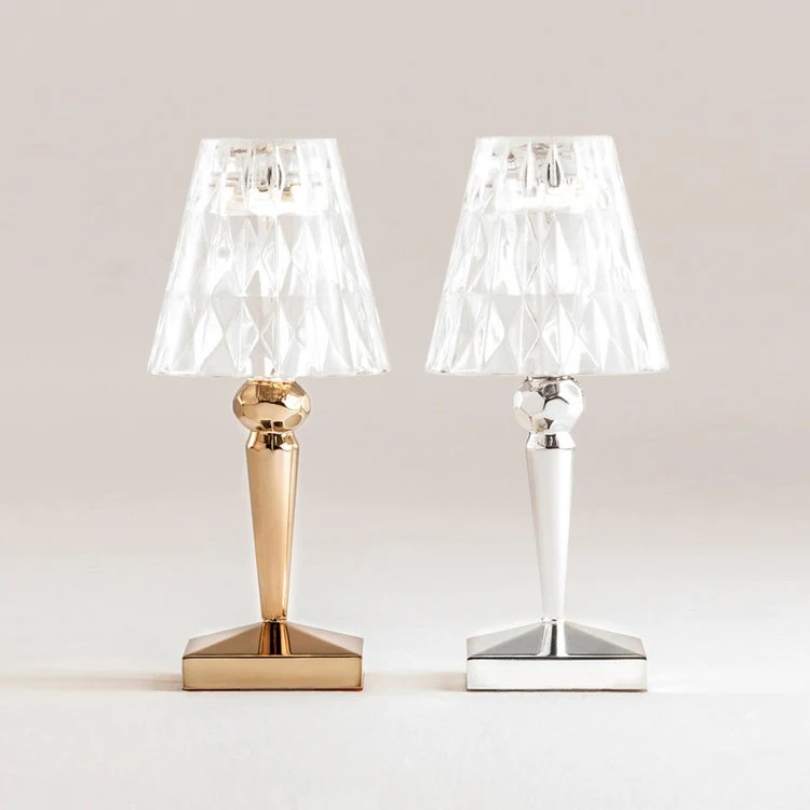 Brehn | Chic Tischlampe mit Kristalldesign - CrystalLuxe