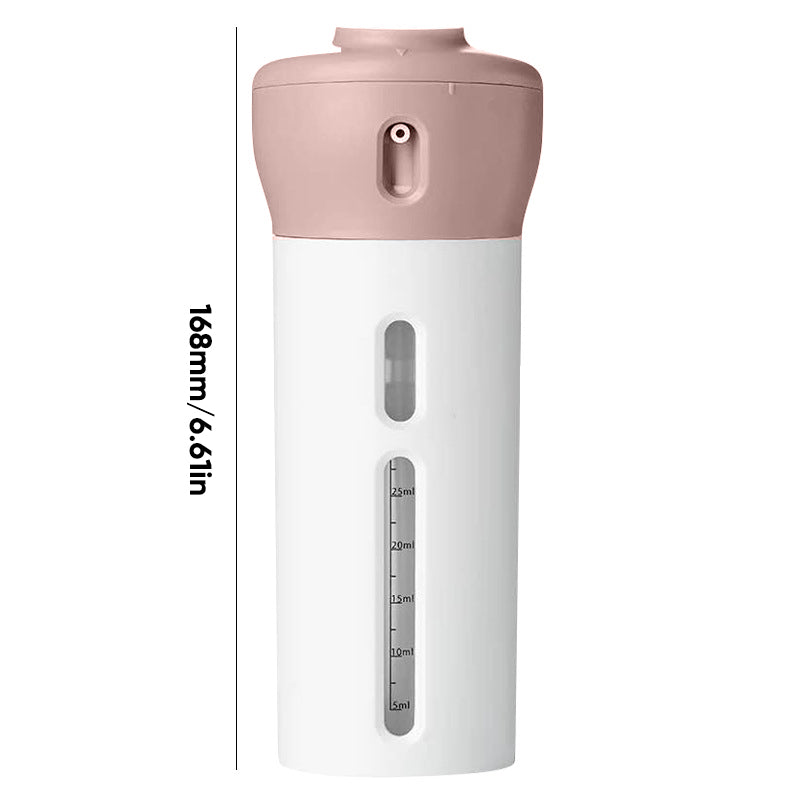 4-in-1-Flasche mit tragbarem Hautpflegespender | Brehn