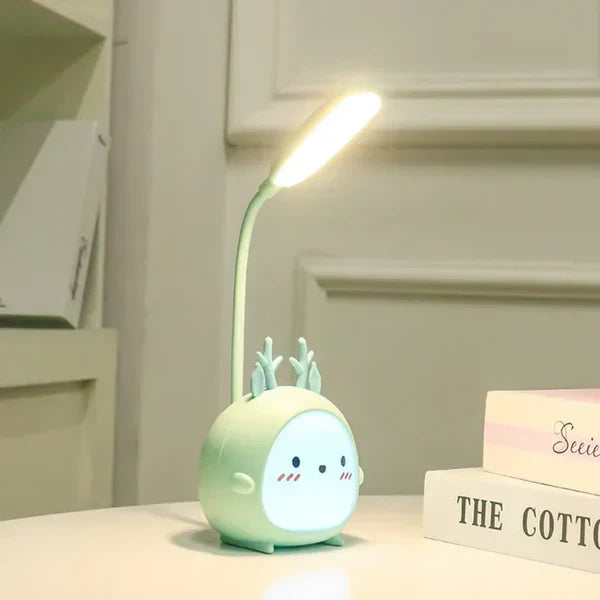 Brehn | Kinderleselampe mit Augenschutz und USB-Nachtlicht - BrightBuddy