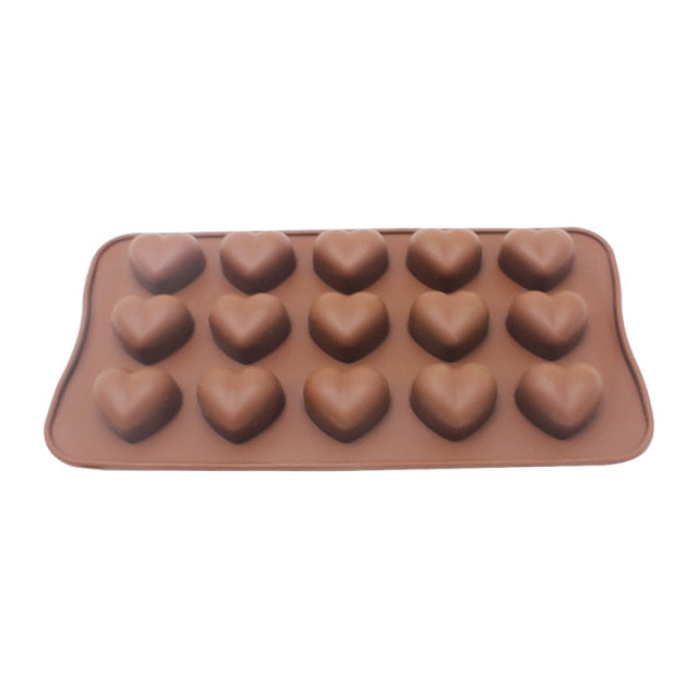 Schokoladenform Antihaft Herzblume Schokoladenkuchen Silikonform | Brehn