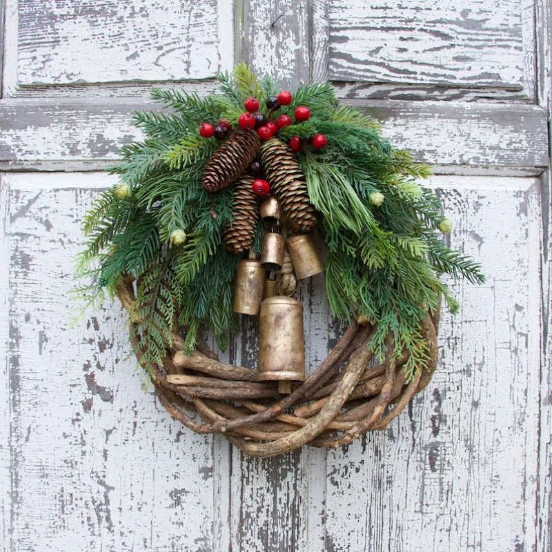 Brehn | Weihnachts Boho Kranz