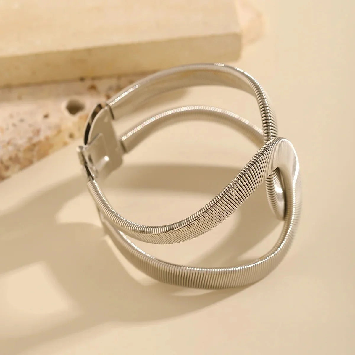 Brehn | Chunky Spiral Armreif