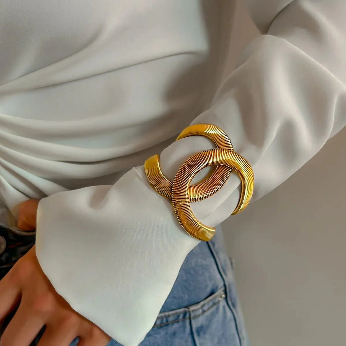 Brehn | Chunky Spiral Armreif