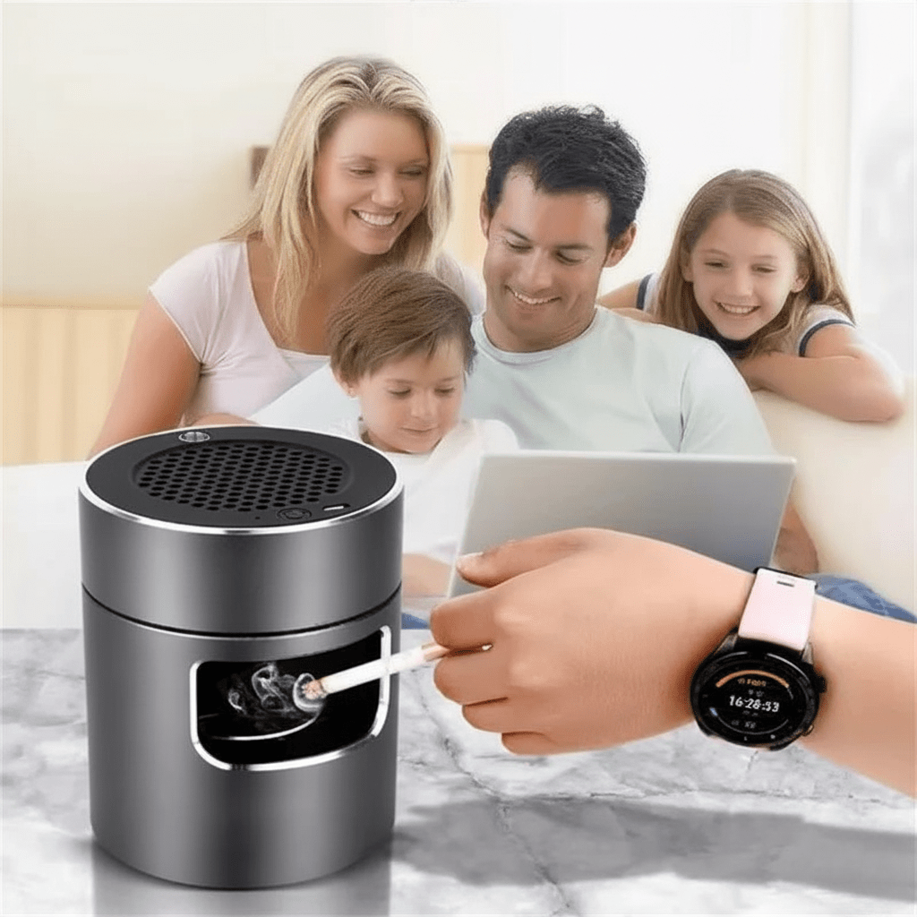 CLARASH – Intelligenter USB-Aschenbecher mit fortschrittlichem Luftfilter