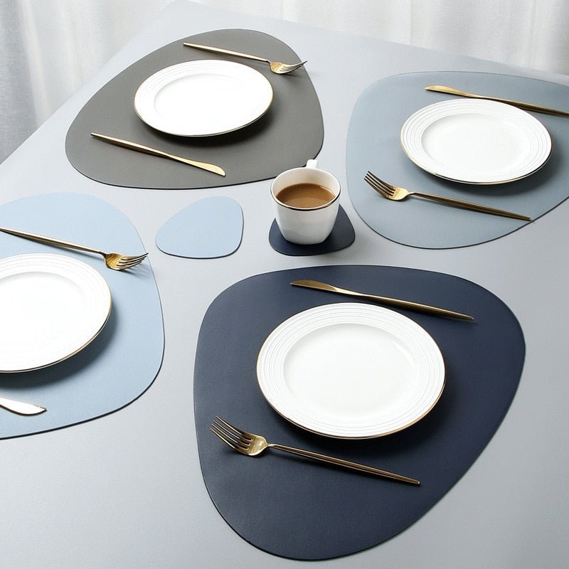 Claro – Elegantes, hitzebeständiges Platzset mit Untersetzern in verschiedenen Farben