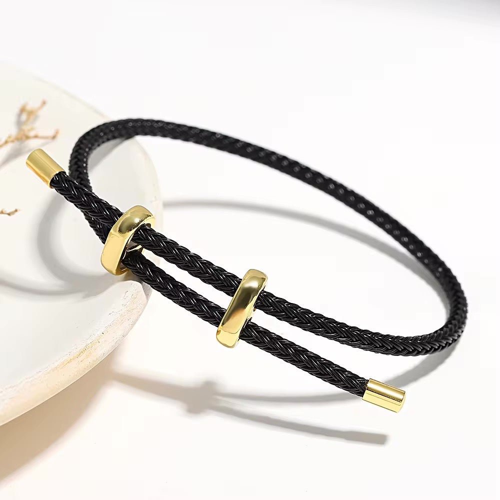 Brehn | Stilvolle verstellbare Seilarmbänder